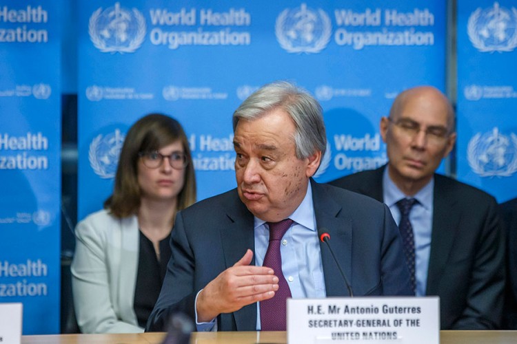 Guteres: Virus korona izazvao najveću krizu od Drugog svjetskog rata