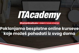 Ostanite kod kuće i steknite nova znanja: ITAcademy vam poklanja ...