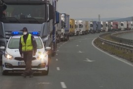 Lančani sudar kamiona, povrijeđen vozač iz BiH