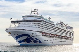 Kruzer Rubi princes pristao u sidnejsku luku, posada i dalje na brodu