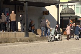 Isplata penzija u Federaciji BiH stvorila gužve