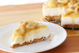 Čizkejk sa bananama i kremom od vanilije gotov za 20 minuta