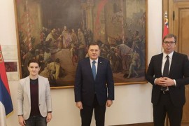 Dodik se sastao s Vučićem