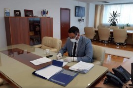 Ministar Klokić se vratio na posao