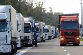 Pojačana frekvencija teretnih vozila u Gradišci