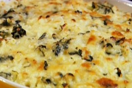 Zapečena riža sa pavlakom i jajima
