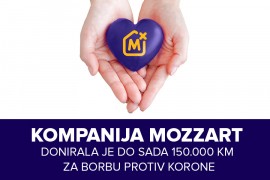 Mozzart donirao 150.000 KM bolnicama i građanima za borbu protiv korone