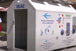 Olakšava borbu protiv virusa: Srpska dobila tunel za dezinfekciju