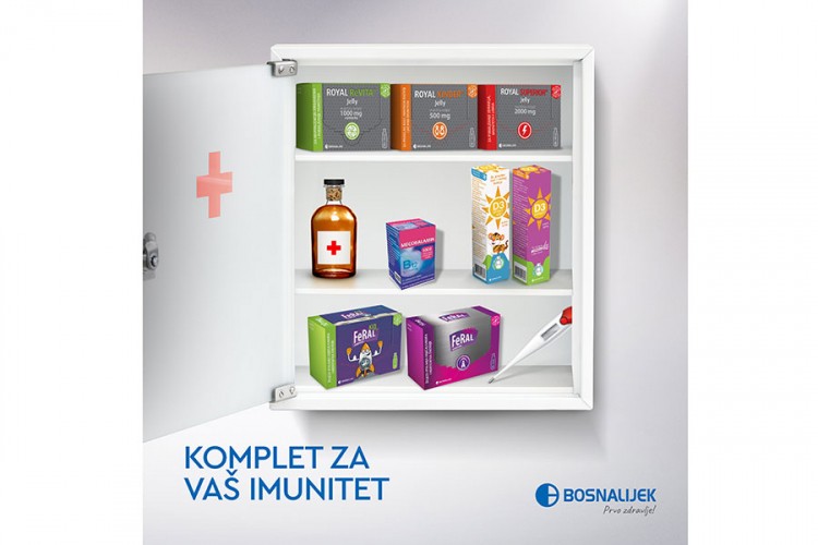 Proizvodi "Bosnalijeka" saveznici u odbrani organizma: Imunitetom protiv infekcija