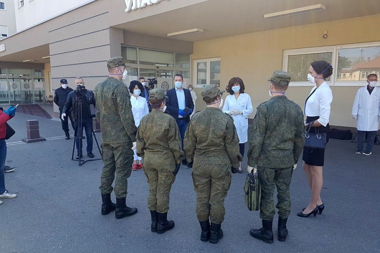 Ruski stručnjaci u bijeljinskoj bolnici: Podijeliće iskustva i dezinfikovati površine