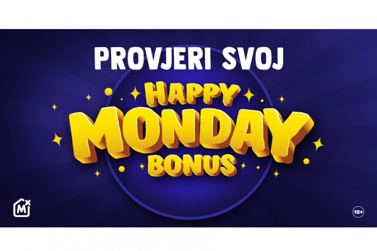 Mozzart dijeli bonuse i ovog ponedjeljka