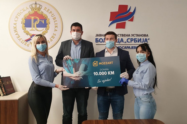 Mozzart i Nemanja Majdov donirali sredstva Istočnom Sarajevu