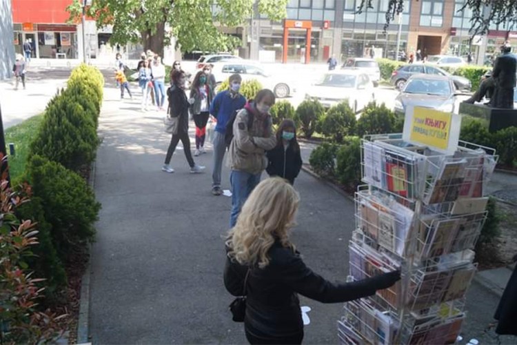 Akcija NUB RS: "Uzmi knjigu, pravac kući!"