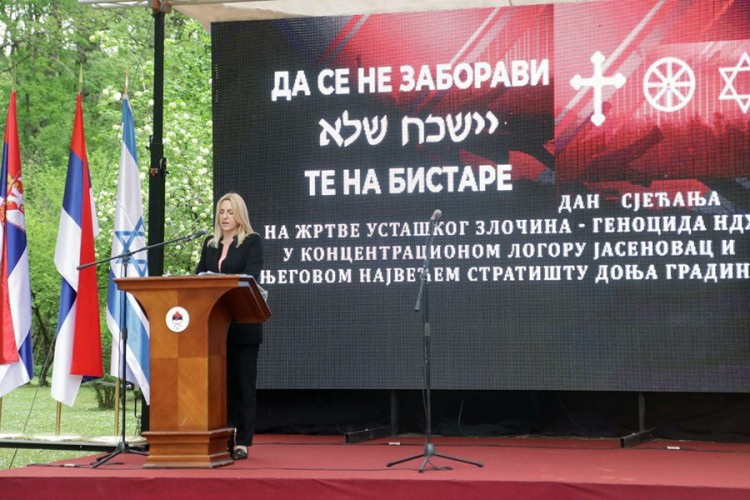 Cvijanović: Jasenovac najskuplje plaćena istorijska lekcija