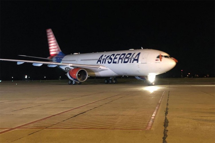 Još dva aviona Er Srbije lete po opremu u Kinu