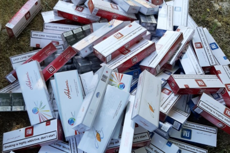 Oduzeta veća količina cigareta