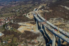 BiH: Najviši vijadukt na Koridoru 5C ubrzo će biti spojen