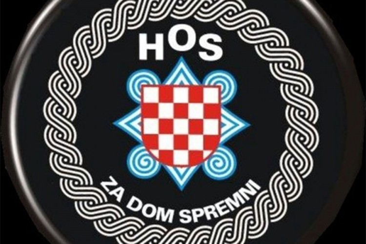 U Okučanima i vijenac sa ustaškom pozdravom