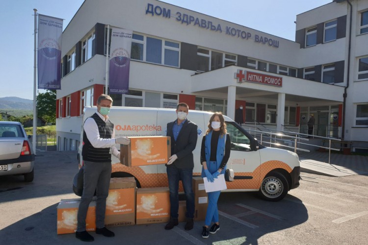 Donacije ZU Moja apoteka domovima zdravlja u Tesliću, Kotor Varošu i Kneževu