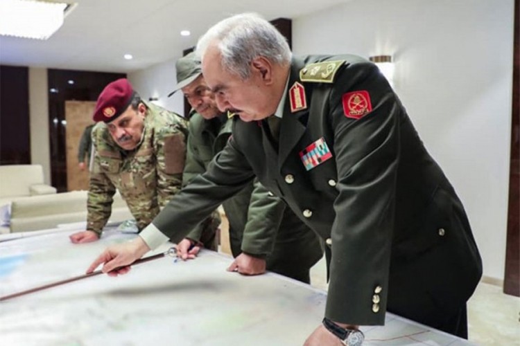 Haftar bombardovao turski štab u Libiji