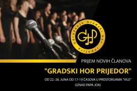 Osnovan javni gradski hor u Prijedoru