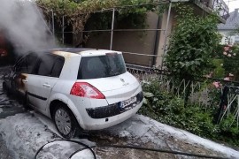 Požar na renou u Prijedoru podmetnut