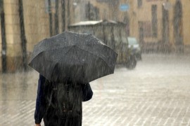 Tokom dana toplo, kiša i pljuskovi mogući poslije podne