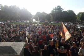 Zabranjena litija u Nikšiću, djeca na čelu kolone u Beranama