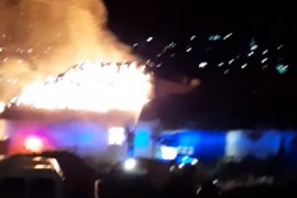 Zapaljena srpska kuća u Orahovcu, objavljen dramatičan video