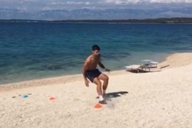 Đoković trenirao na plaži u Zadru, oglasio se i Brejdi