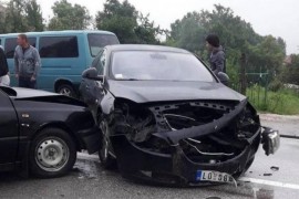 Sudar kod Kalesije, dvoje povrijeđenih