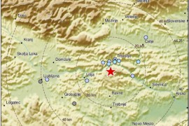 Zemljotres u Sloveniji, treslo se Celje