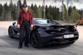 Za volanom automobila od 720 "konja" 78-godišnjak