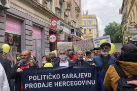 Policija utvrđuje odgovornost za proteste Platforme za progres u ...