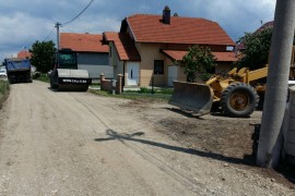Pripremni radovi za asfaltiranje nekoliko ulica