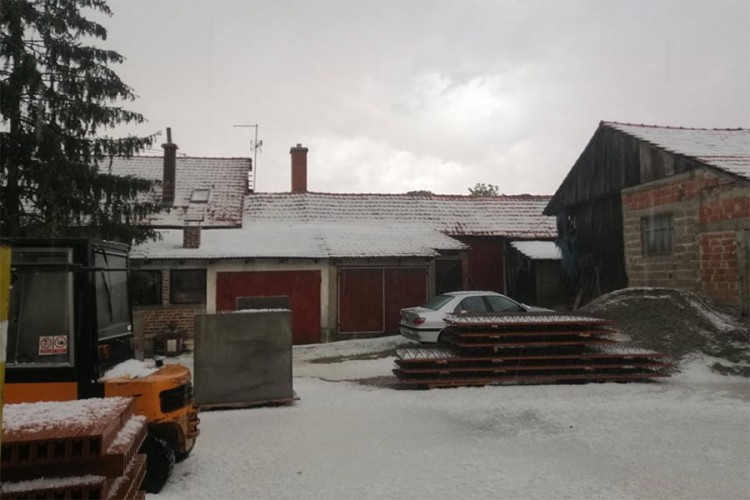Nevrijeme u Hrvatskoj, padao grad veličine lješnika
