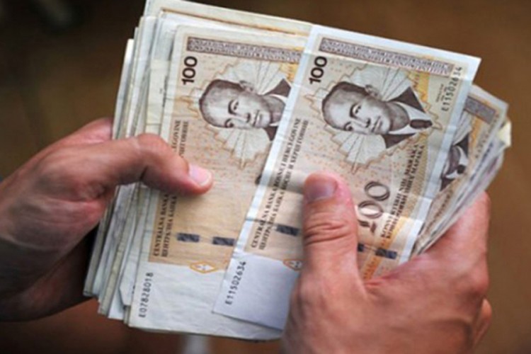 Prihodi od indirektnih poreza 2,880 milijardi KM