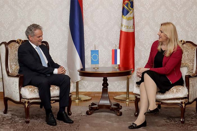 Cvijanović i Zatler: Čvrsto opredjeljenje za nastavak evropskog puta
