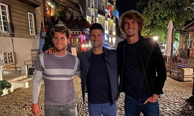 Nole Tima i Zvereva odveo u Skadarliju