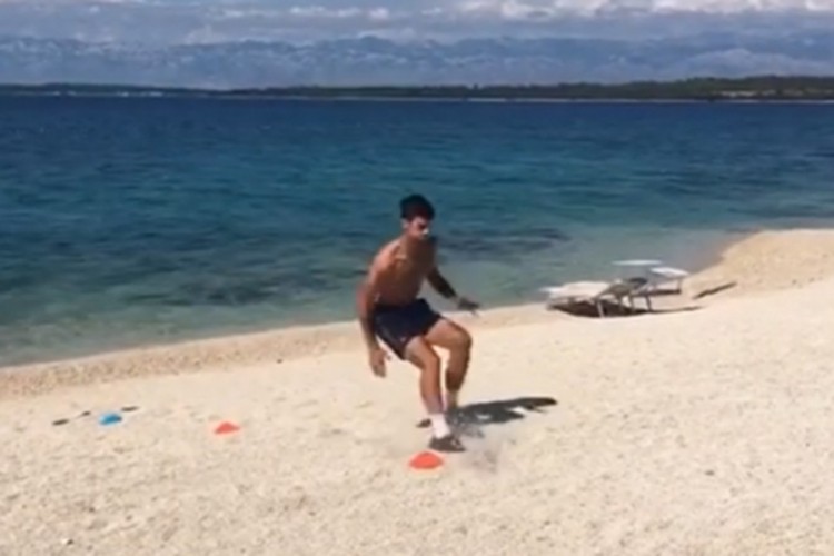 Đoković trenirao na plaži u Zadru, oglasio se i Brejdi