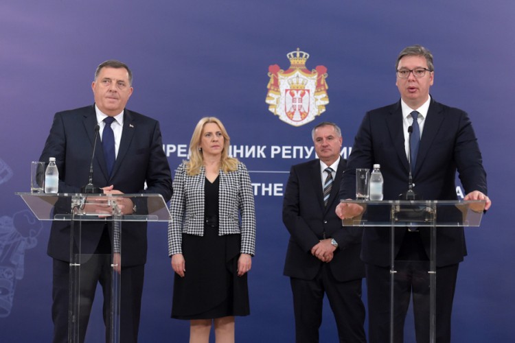 Dodik: Srpska uz pomoć Srbije i Vučića danas izgleda bolje i stabilnije