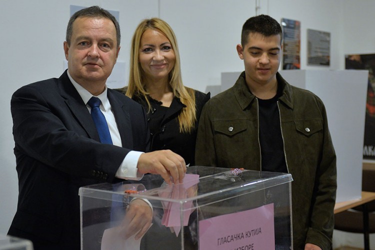 Dačić: Očekujem bolje rezultate nego na prošlim izborima