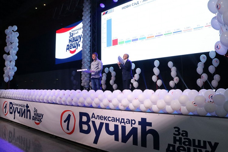 Za skupštinu Vojvodine najviše glasova Vučićevoj listi