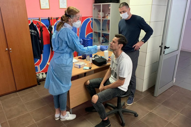 Fudbaleri Borca testirani na virus korona