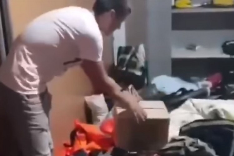 Objavljen snimak pretresa u Budvi, Vatrogasna stanica u "haosu"