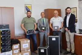 Granična policija BiH dobila opremu vrijednu 250.000 KM