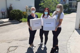 Meridian nastavlja akciju: Zaštitna oprema za Gerontološki centar