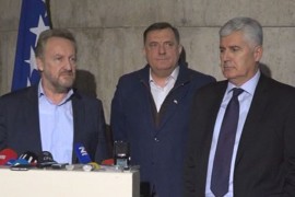 U Istočnom Sarajevu sastanak lidera SNSD, HDZ i SDA