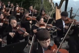 Koncert "Mora i oblaka" na 2.000 metara planine Huašan