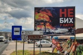 U Istočnom Sarajevu osvanuo bilbord "Ne BiH u NATO"
